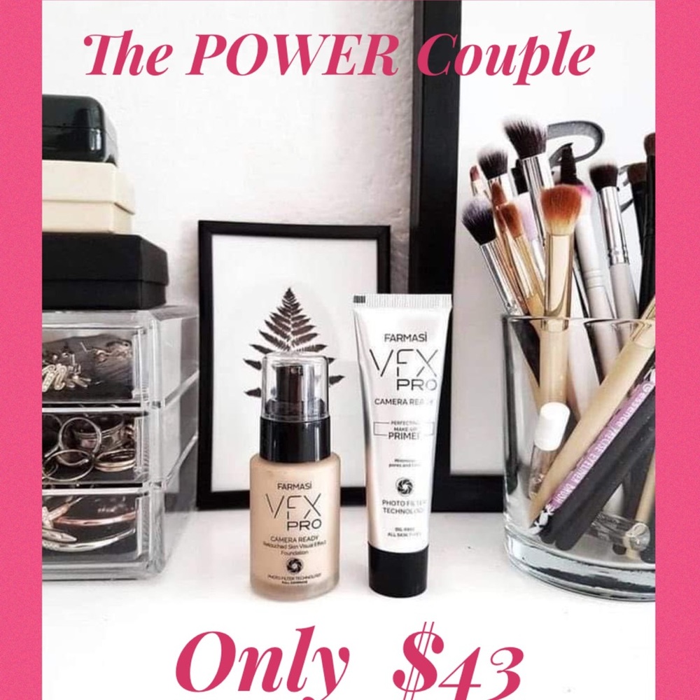 The Power Couple in Foundation & Primer